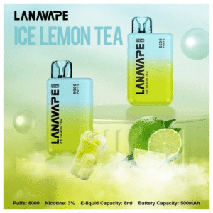 Lana拉娜拋棄式一次性電子煙|Lana Bar BC6000 Puffs|檸檬茶