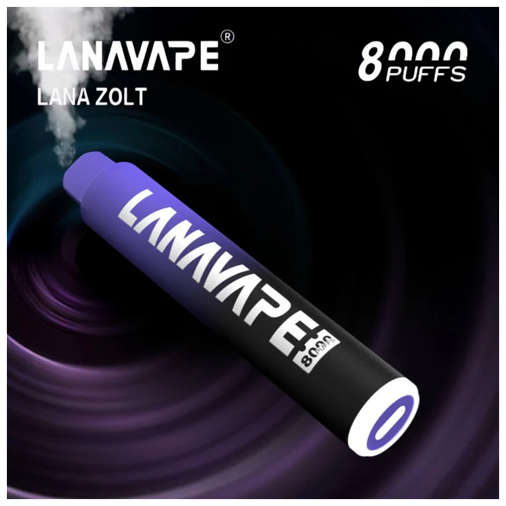 Lana拉娜拋棄式一次性電子煙，可充電，多種口味|Lana Zolt 8000