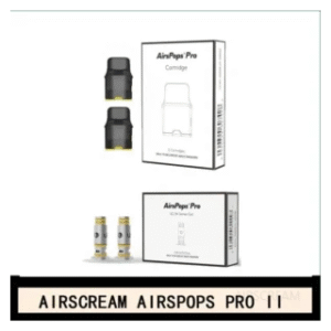 AIRSCREAM AIRSPOPS PRO 氣泡煙彈空倉霧化芯成品芯1.0歐姆