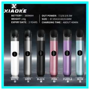 XIAOKE梟客六代電子煙智能變檔主機|6色可選|通用五六代煙彈