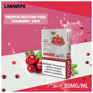 lana拉娜電子煙一代煙彈 換彈設計 2.5mlX3枚入|蔓越莓