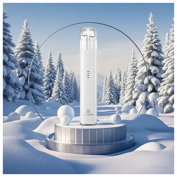 XIAOKE梟客五代電子煙智能變檔主機||通用五代煙彈【珍珠白】