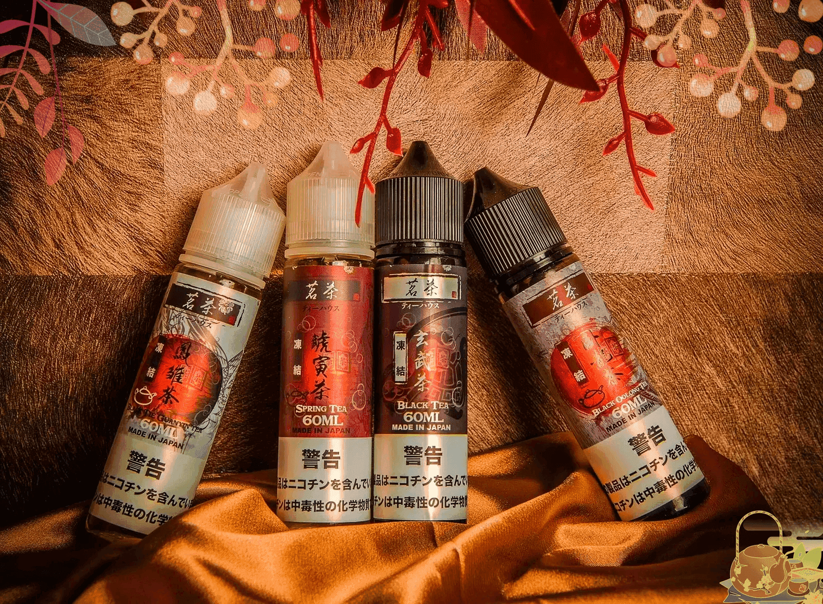茗茶電子菸大煙油60ml(0mg)日本進口:圖片 2